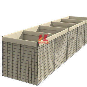 Nhiệm vụ nặng nề mạ kẽm và PVC tráng hàn dây lưới gabion đá giỏ tường để kiểm soát xói mòn và giữ lại mục đích - Product Image 1