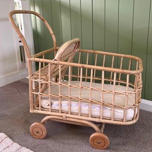 Carritos de compras para supermercado, carritos de juguete de ratán, carritos de mercado para niños, los más vendidos. - Product Image 1