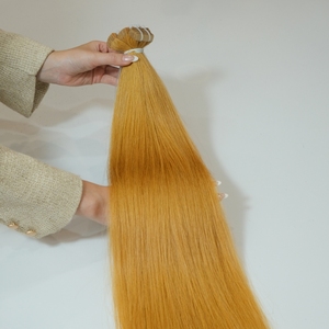 Human Hair Extension Remy <b>Custom</b> Tape Hair Blonde Double Drawn Wholesale Price No Synthetic made in VietNam - Product Image 5