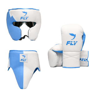 Kit de Sparring de Boxe Rose et Blanc, Nouveau Design, en Cuir Véritable, Ensemble de Kickboxing, Équipement de Boxe Muay Thai – Vente Flash - Product Image 5