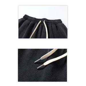 Shorts de sport pour hommes, dernière mode, respirants, solides, à séchage rapide, avec cordon de serrage à la taille, décontractés, pour la salle de sport, pour l'été - Product Image 5