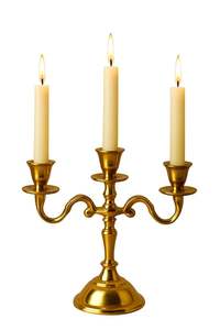 Porte-bougie miniature à 3 bras, porte-bougie conique en aluminium doré, résistant à la chaleur, pour la décoration de la maison, mariage - Product Image 2