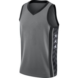 Camiseta de Baloncesto Personalizada para Adultos, Sin Mangas, Transpirable, Deportiva, Bordada, Reversible, Uniforme de Equipo para Hombre - Product Image 1