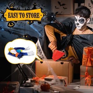 Clown Gonfiabile Spaventoso di Halloween con Luci LED da 1 Metro e Mezzo, che Esce dalla Finestra, Decorazioni Esterne per Giardino - Product Image 6