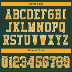 Camiseta de Fútbol Personalizada Verde, Dorada y Blanca, Auténtica, Transpirable, de Secado Rápido, Uniforme Deportivo para Entrenamientos y Partidos - Product Image 6