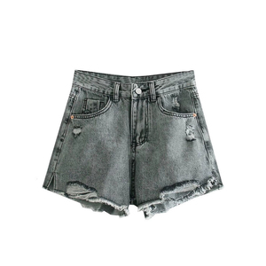 Vacation Men's Denim Shorts Casual Holiday Streetwear Style Customizable Breathable Windproof UV Protection High Quality - Product Image 4