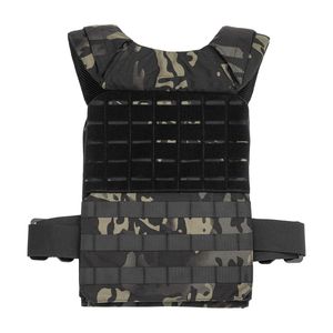 Gilet lesté vert Ranger en tissu Cordura, trois poches frontales, boucles à dégagement rapide, gilets de fitness durables pour la résistance musculaire - Product Image 5