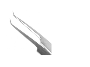 Pinzas Profesionales para Pestañas, Antiestáticas, No Magnéticas, Duraderas, de Acero Inoxidable, con Punta Serrada y Lisa, Agarre Perfecto - Product Image 4