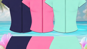 Ensemble 2 pièces short et veste pour femme, streetwear d'été personnalisé, ensemble d'entraînement, veste à manches courtes zippée, col montant, broderie logo avant - Product Image 5