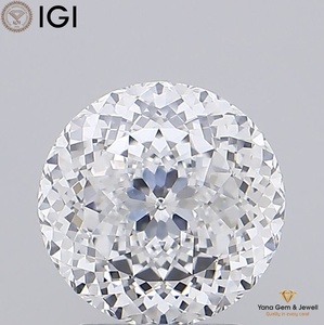 เพชร CVD คุณภาพสูง ดีไซน์หรูหรา พร้อมใบรับรอง IGI น้ำหนัก 3.00 กะรัต สี D ความสะอาด VVS2 รูปทรงพอร์ตูเกส เหมาะสำหรับแหวนสไตล์โมเดิร์น - Product Image 1