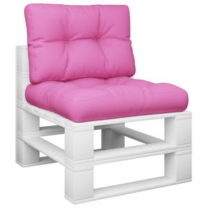 Cojín y almohada de exterior 100% poliéster, cojín para palé en rosa, de fibra hueca, diseñado para mayor comodidad - Product Image 3