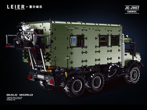 Bloques de Construcción Personalizados de Camioneta Mercedes Benz Unimog, 30 Piezas, Tema de Aviones, Escala 1:8, Juguete para Niños de 13-14 Años - Product Image 5