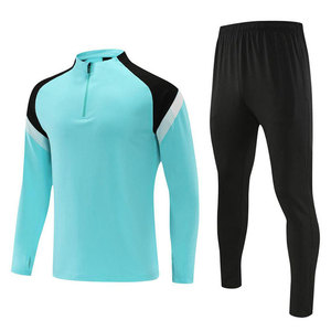 Wearpex OEM Custom Sport Pullover <b>Sweatshirt</b> Heat-Transfer Printed 100% Cotton Fleece Football Training Suit Club Team Tracksuit - Product Image 4