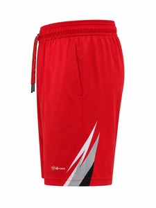 Pantalones Cortos Deportivos Negros para Hombre, de Secado Rápido, con Cordón Ajustable, Cintura Media, Logotipo en el Dobladillo Inferior, Tejido de Poliéster, Precio Económico - Product Image 6
