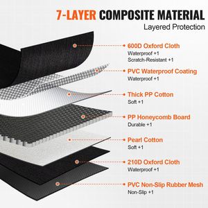Coprisedile auto impermeabile 600D Pet per cani di taglia 52X24.8 per auto - Product Image 4