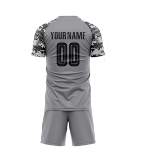 Uniforme de Fútbol Atlético, Jersey y Pantalones Cortos Personalizados, Tela Ligera y Transpirable, Actividades de Equipo en Interiores/Exteriores, Adultos Unisex - Product Image 2