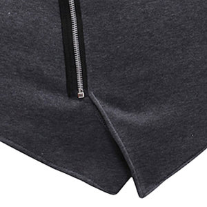Sudadera Asimétrica para Hombre, Mezcla de Algodón y Poliéster Personalizada, Ropa Urbana, Directo de Fábrica, Talla Personalizada, Diseño de Temporada, Envío a Todo el Mundo - Product Image 4