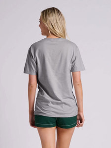 Jerzees 363M T-shirt classique en coton unisexe gris à manches courtes 100% coton jersey coupe régulière col rond décontracté couleur unie - Product Image 5