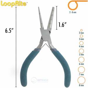 Loop Rite Stainless Steel Plier 2-8mm Looping Tool for Jewelry Making Creating <b>Wire</b> Shapes Findings <b>Craft</b> Art and DIY Projects - Product Image 4