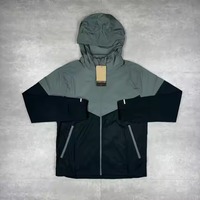 Ensembles coupe-vent pour hommes en nylon, style streetwear, avec logo personnalisé, très demandés