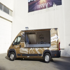 Wholesale Price Mobile Hotdog Food Trucks Mobile Ice Cream Food Truck Trailer Crepe Food Cart for Sale Frozen Car - Product Image 3