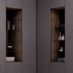 JY Project Customized Modern Walk In MDF Closet System Large Storage <b>Wardrobe</b> Cabinet Customizable Bedroom Furniture - Product Image 2