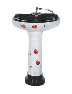 Lavabo ovalado de diseñador personalizable con montaje de grifo de un solo orificio de origen indio de alta calidad del proveedor líder 5 años de garantía - Product Image 1