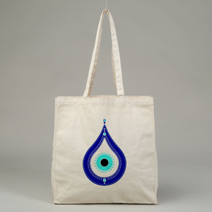 EWB Custom Name <b>Medium</b> Cotton <b>Tote</b> <b>Bag</b> Recycled Daily Wedding Zipper Closure Hand Length Handle Letter Pattern West Shopping - Product Image 1