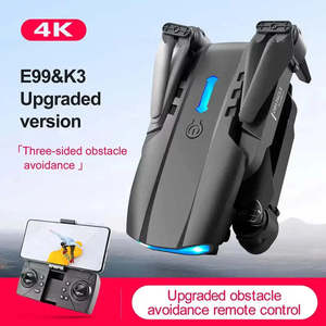 E99K3 4K HD Mini Drone Foldable <b>Remote</b> Control with Dual Camera Obstacle Avoidance for Indoor Beginner Hover & Flight - Product Image 3