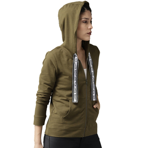 Hoodie sans manches en polaire premium pour un style de vie actif et une mode streetwear décontractée avec poche pour femme - Product Image 6