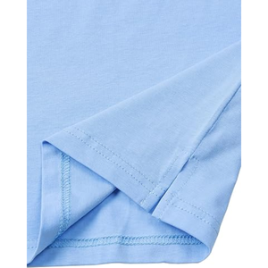 Camiseta de Golf Casual de Algodón para Hombre, de Manga Corta, con Bloques de Color Sólido, Cuello en Contraste, Bolsillo Frontal, Antiarrugas - Product Image 5