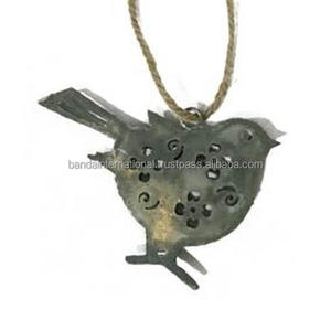 <b>Iron</b> Hanging Decorative Item With Silver Finished For Home Decoration And Other Christmas Decoration - Product Image 4