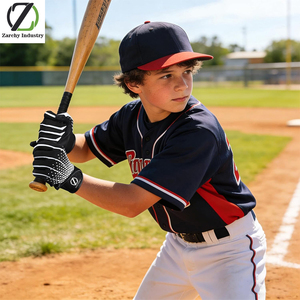 Guantes de Bateo de Béisbol/Sóftbol para Niños, de Cuero Transpirable, con Agarre Superior para Niños y Niñas - Product Image 6