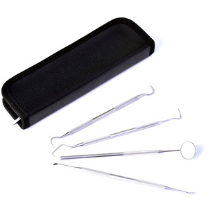 Herramientas Profesionales Manuales para Limpieza Dental, Raspadores Dentales de Diferentes Puntas y Formas, Acero Inoxidable de Alta Calidad, Certificación CE - Product Image 1