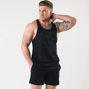 Camiseta sin Mangas Personalizada con Logotipo para Hombre, Ajustada, Deportiva, de Secado Rápido, para Correr y Hacer Ejercicio, Servicio de Muestra Disponible - Product Image 1