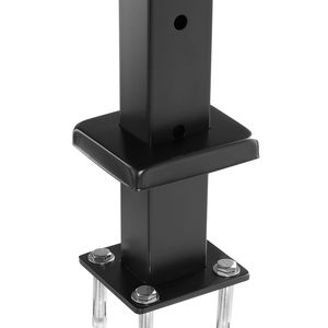 Set di 4 Pali per Ringhiera in Acciaio Inox 36x1x2 con Fori Orizzontali Pre-Forati per Componenti Scale - Product Image 5