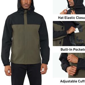 TENDENCIAS CLÁSICAS Chaqueta con Capucha Impermeable y Ligera de Estilo Retro, Diseño Unisex de los 80s-90s, Colorida y Casual, Gran Venta - Product Image 5