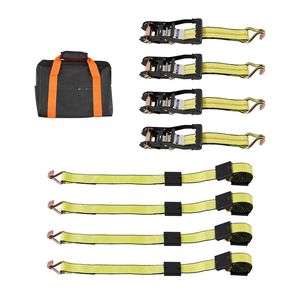 Kit di Fissaggio per Rimorchio Stile Deck con Gancio a J E-Track, Resistenza alla Rottura 10009 Libbre (in carico) - Product Image 1