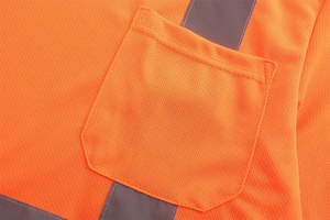 Camiseta de Seguridad de Alta Visibilidad ANSI Clase 1 de Manga Larga para Hombre, Cinta Reflectante Personalizable |   Ropa de Trabajo Resistente al Agua - Product Image 4