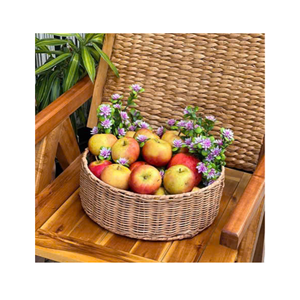 Bandeja de ratán tejida ecológica para una vida sostenible - Product Image 4