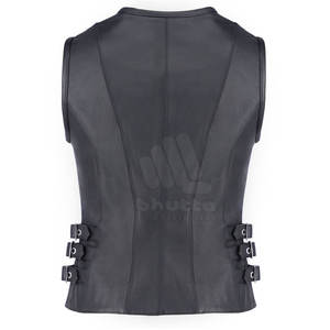 Chaleco de Cuero Genuino para Mujer 2026, Cierre de Cremallera, Venta al Por Mayor Personalizada, Ropa Exterior Transpirable y Resistente al Viento de Alta Calidad - Product Image 2