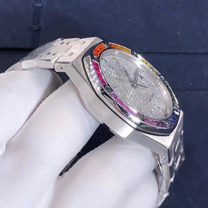 Reloj de lujo VVS Skeleton Moissanite | Iced Out Presidential | Probador de diamantes al por mayor - Product Image 3