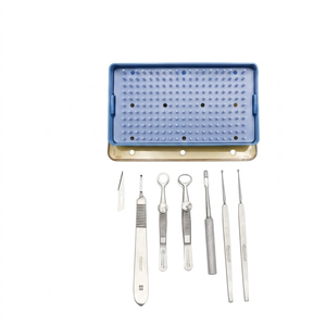 ชุดเครื่องมือผ่าตัดต้อกระจกชนิด Chalazion จำนวน 8 ชิ้น พร้อมถาดฆ่าเชื้อ - Product Image 3