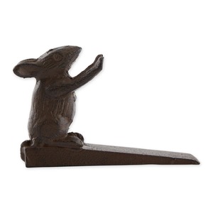 Cuña de puerta metálica artística para colecciones de interiores de boutiques - Product Image 5