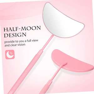 Espejo de Pared para Maquillaje con Diseño Elegante e Iluminado, Personalizable, con Aumento 3X, Plegable, para Decoración Minimalista Glam - Product Image 2