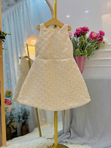 Nuevo Diseño Vestido Casual de Princesa para Niñas, Halter Maxi con Lentejuelas y Cuentas, Ecológico, Transpirable, ODM/OEM, para Múltiples Ocasiones, Estilo Flotante - Product Image 2
