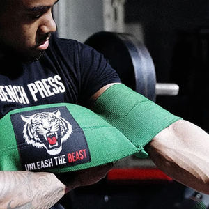 Banda de resistencia para press de banca con soporte de pecho y brazos para levantamiento de pesas y entrenamiento de fuerza - Product Image 4