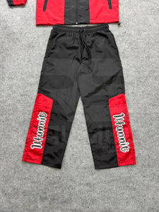 Conjunto Deportivo de Chaqueta y Pantalón con Cordón Ajustable, Impresión Digital, 100% Nailon, Diseño Más Reciente 2026, Cortavientos para Hombre - Product Image 5