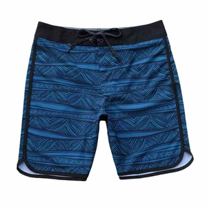Shorts de bain décontractés pour hommes, séchage rapide, en satin uni, pour la plage, été 2026, haute qualité, imperméables, style urbain, service OEM - Product Image 2