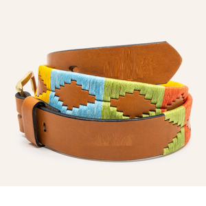 Ceintures de sport personnalisées en cuir pour l'équitation et le polo, disponibles dans toutes les tailles et couleurs, produits équestres bon marché, service OEM - Product Image 5